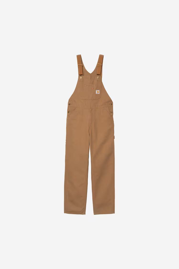 Carhartt WIP Salopette Bib Overall Hamilton Brown/Rinsed