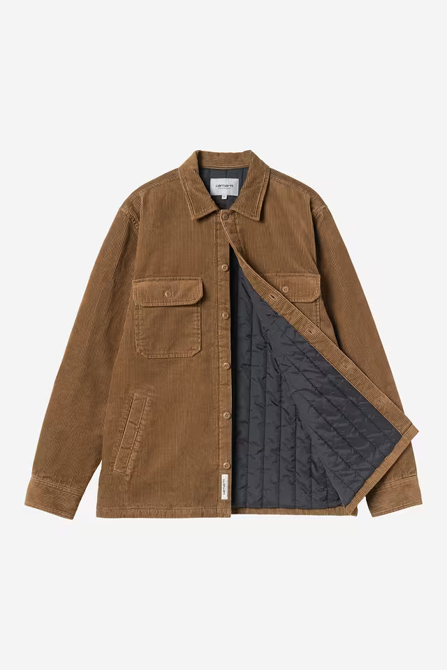Carhartt WIP Whitsome Shirt Jac H Brown