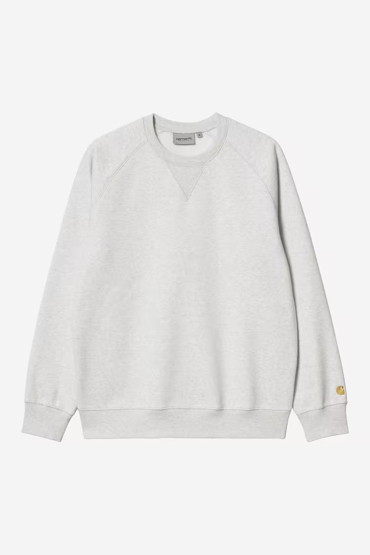 Carhartt WIP Chase Sweatshirt Ash Heather/Gold