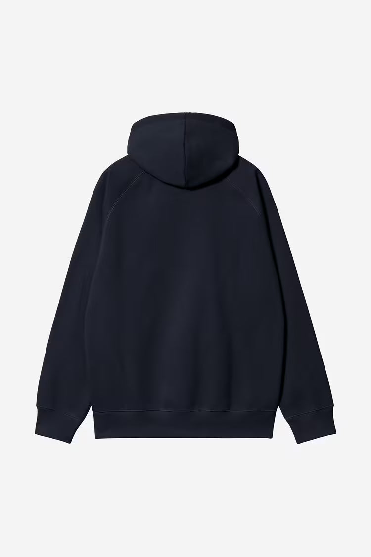 Carhartt WIP Hooded Chase Sweatshirt Dark Navy/Gold