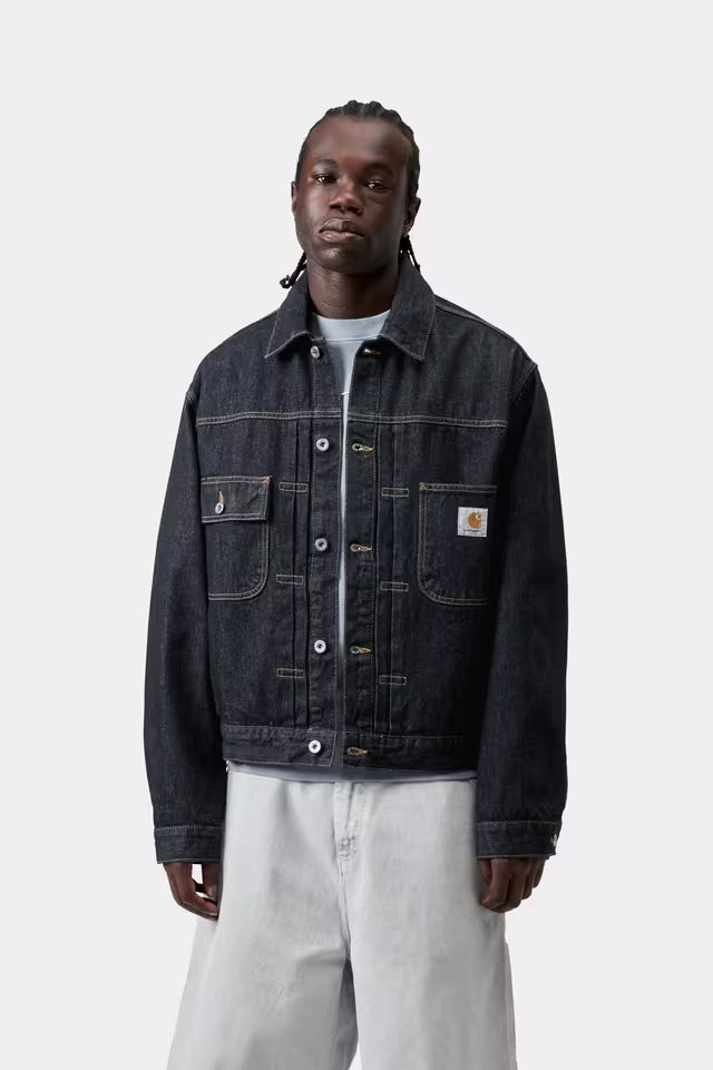 Carhartt WIP Belmar Denim Jacket Blue Rinsed
