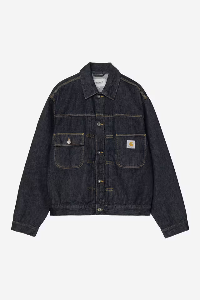 Carhartt WIP Belmar Denim Jacket Blue Rinsed