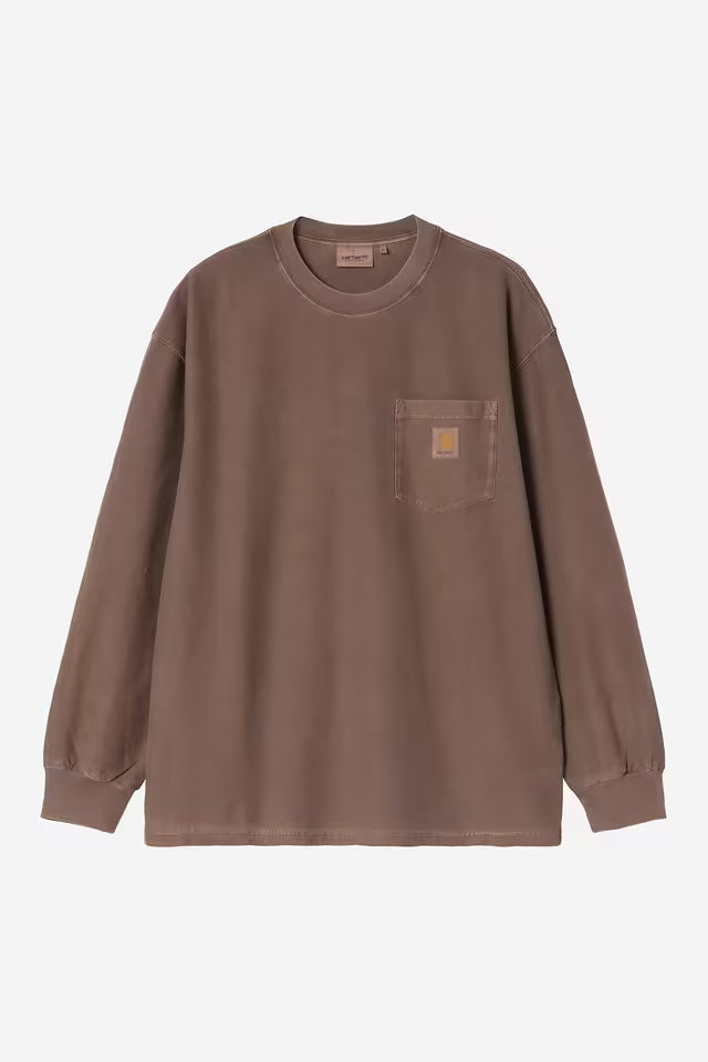 Carharrt WIP Loose Pocket T-Shirt Tobacco Garment Dyed