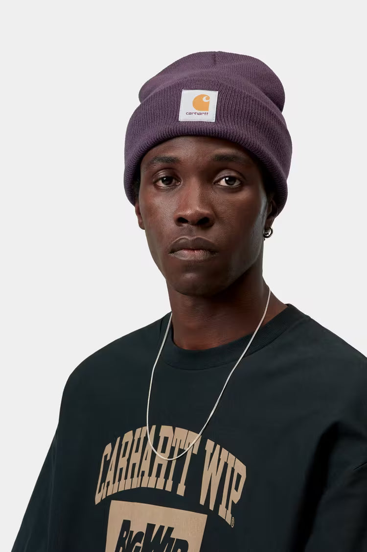 Carhartt WIP Short Watch Hat Cozy Purple