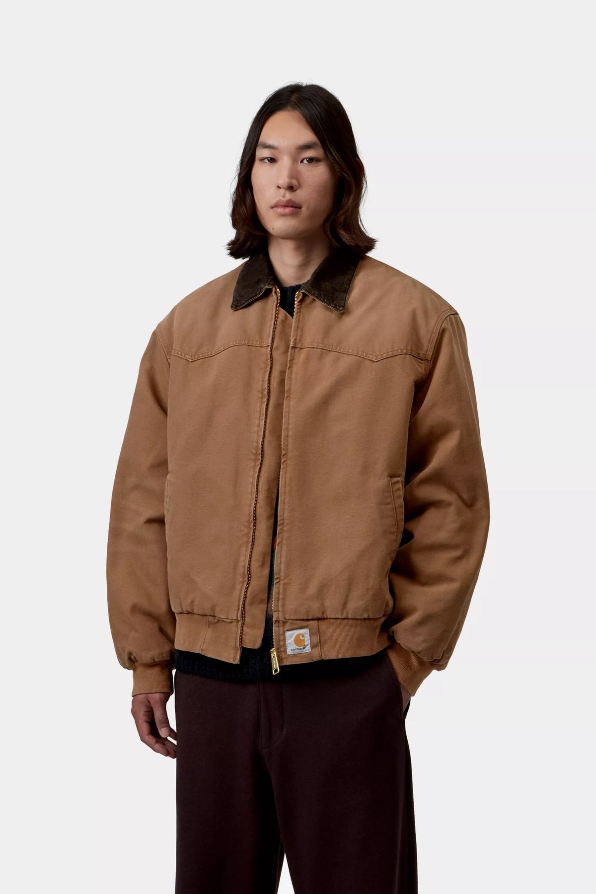 Carhartt WIP OG Santa Fe Canvas Jacket H Brown/Tobacco