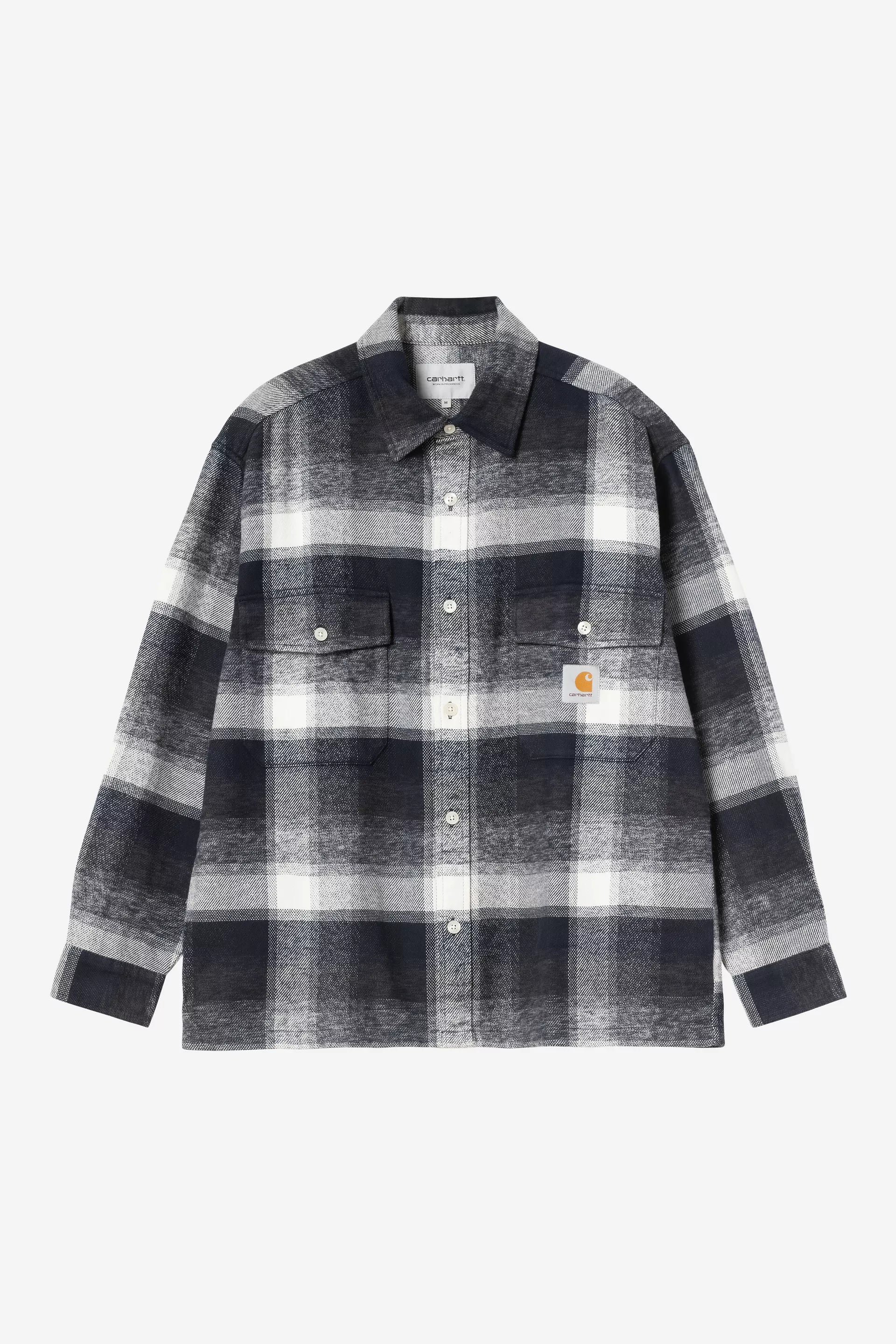 Carhartt WIP Esterson Check Shirt Dark Navy
