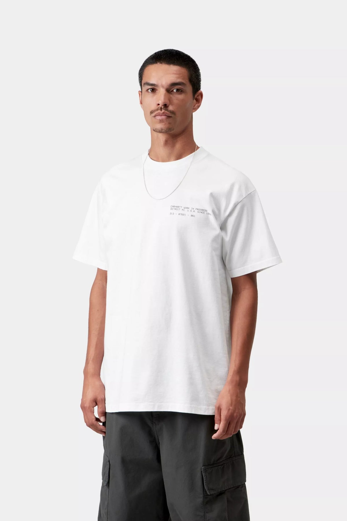 Carhartt WIP S/S Feather Progress T-Shirt White