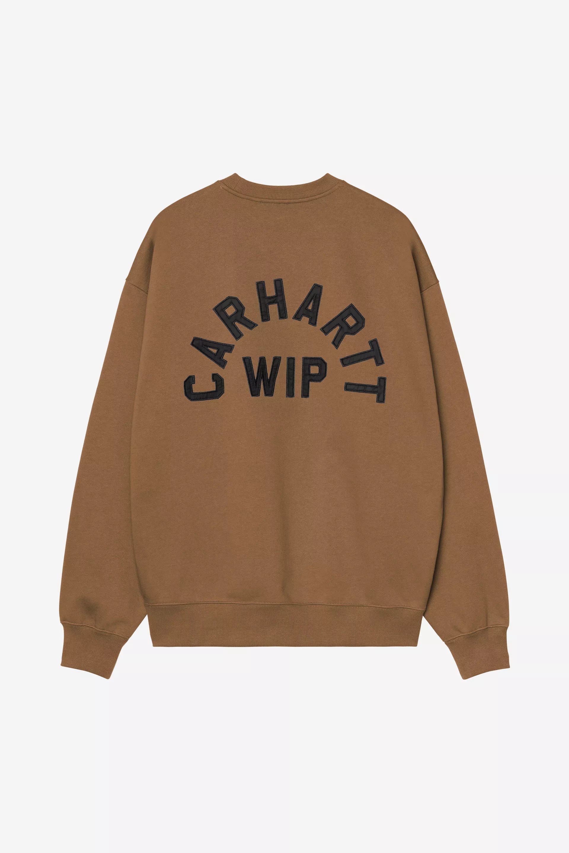 Carhartt WIP Arch Script Sweat H Brown/Black Stone washed