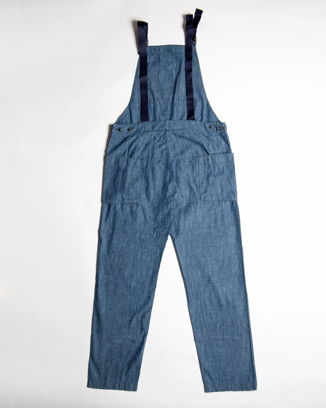 Panama Route Manny22 Salopette Chambray Chiaro