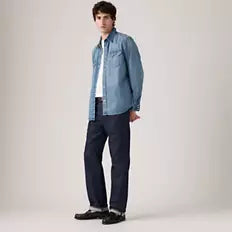 Levi's 501 Original Denim Hudson Selvedge Rinsed