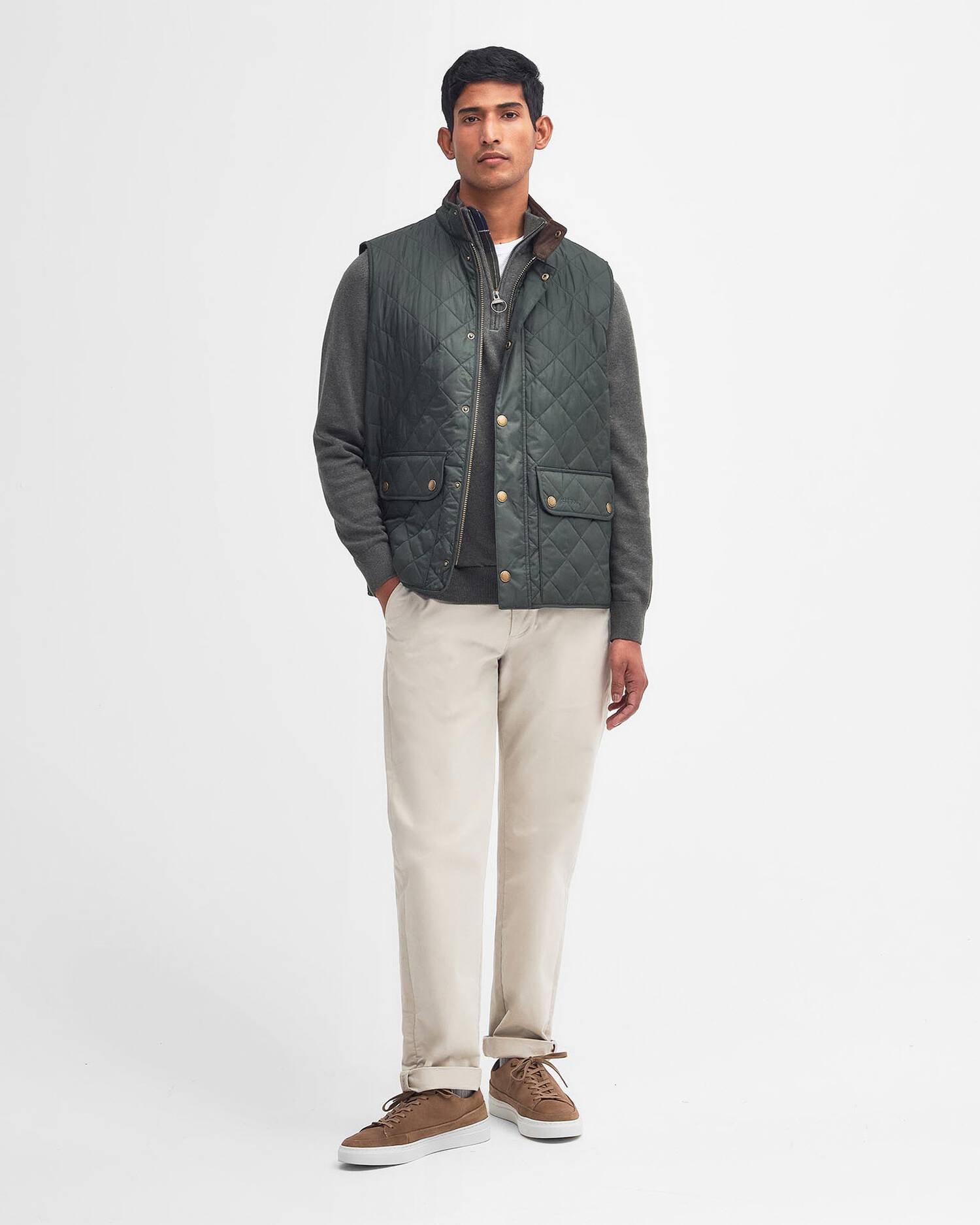 Barbour New Lowerdale Gilet Sage
