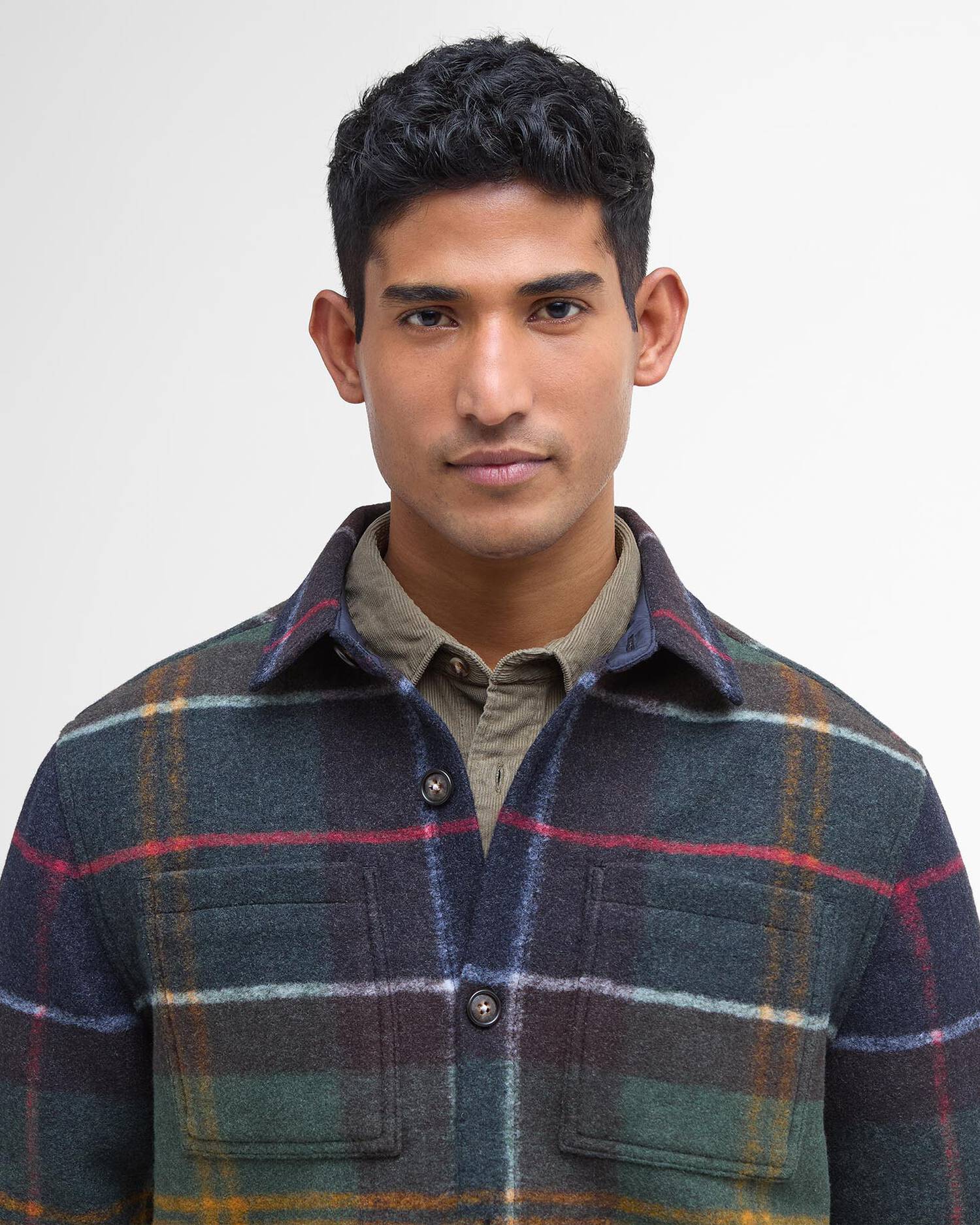 Barbour Chapter Tailored Check Overshirt Classic Tartan