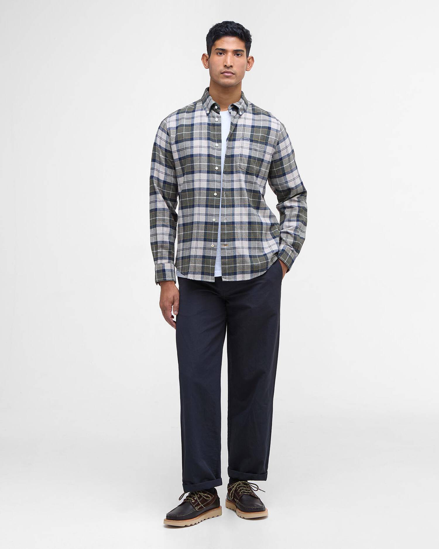 Barbour Fortrose Tailored Shirt Forest Mist