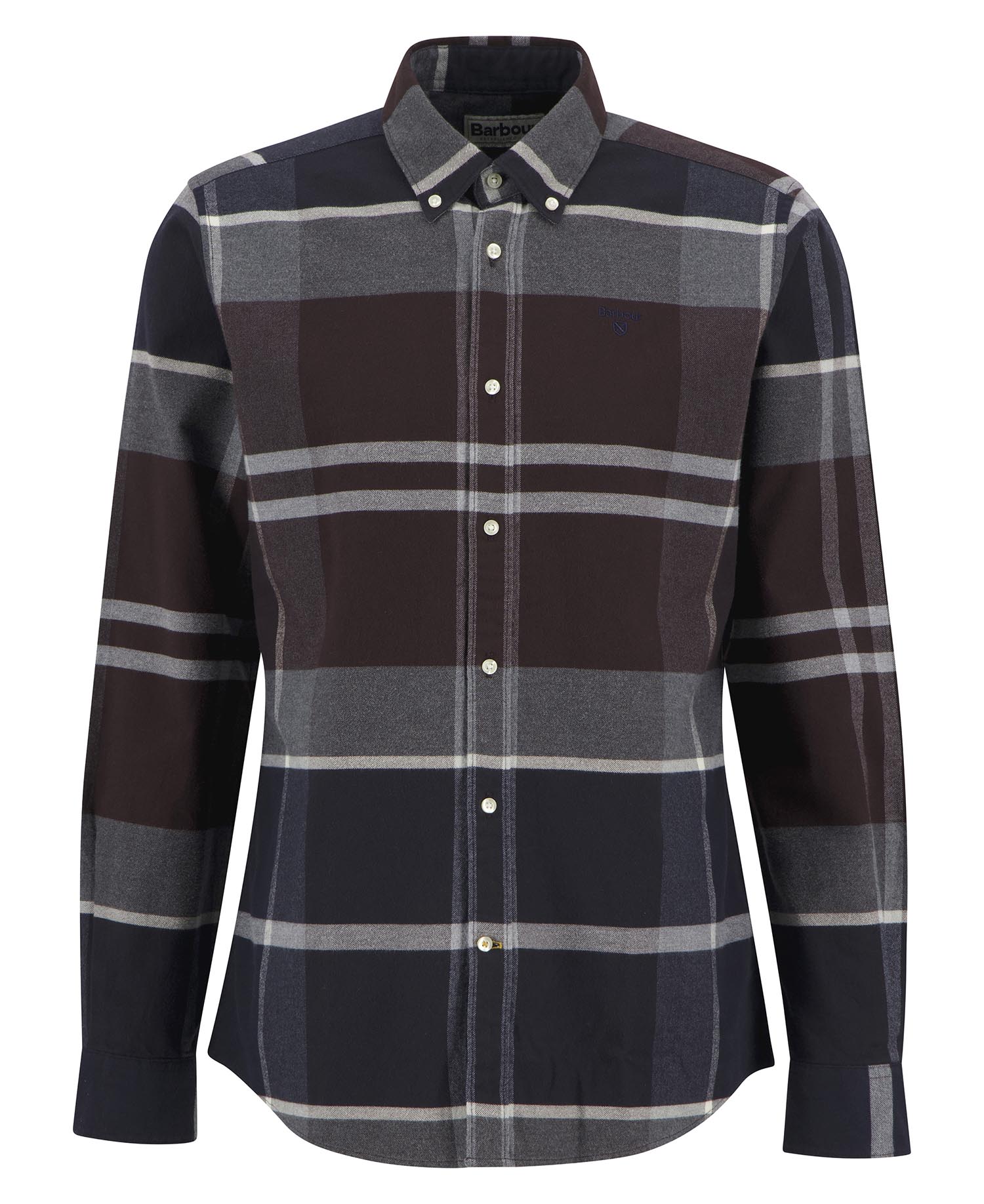 Barbour Iceloch Tailored Shirt Midnight Oak Tartan