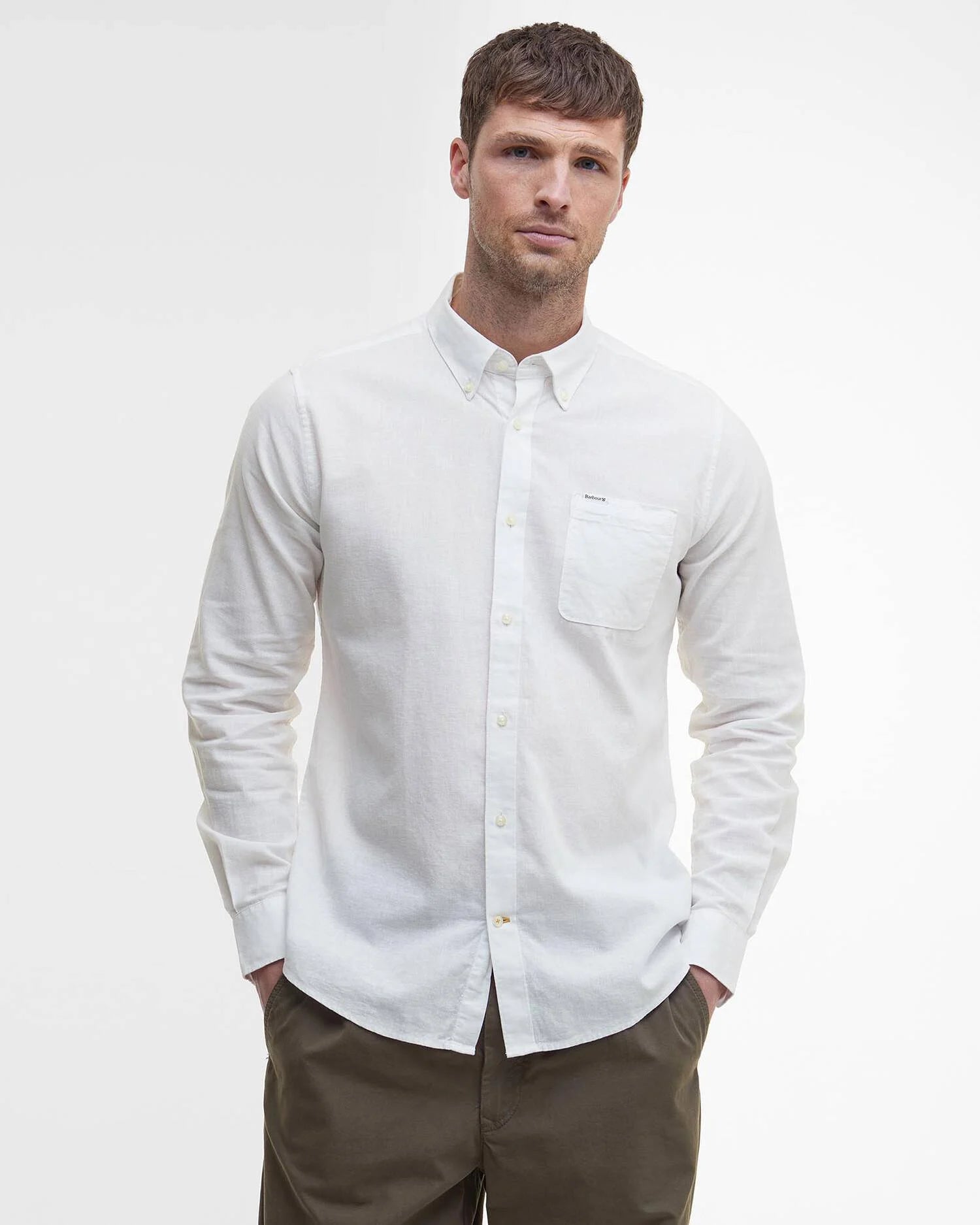 Barbour Nelson Tailored Shirt White