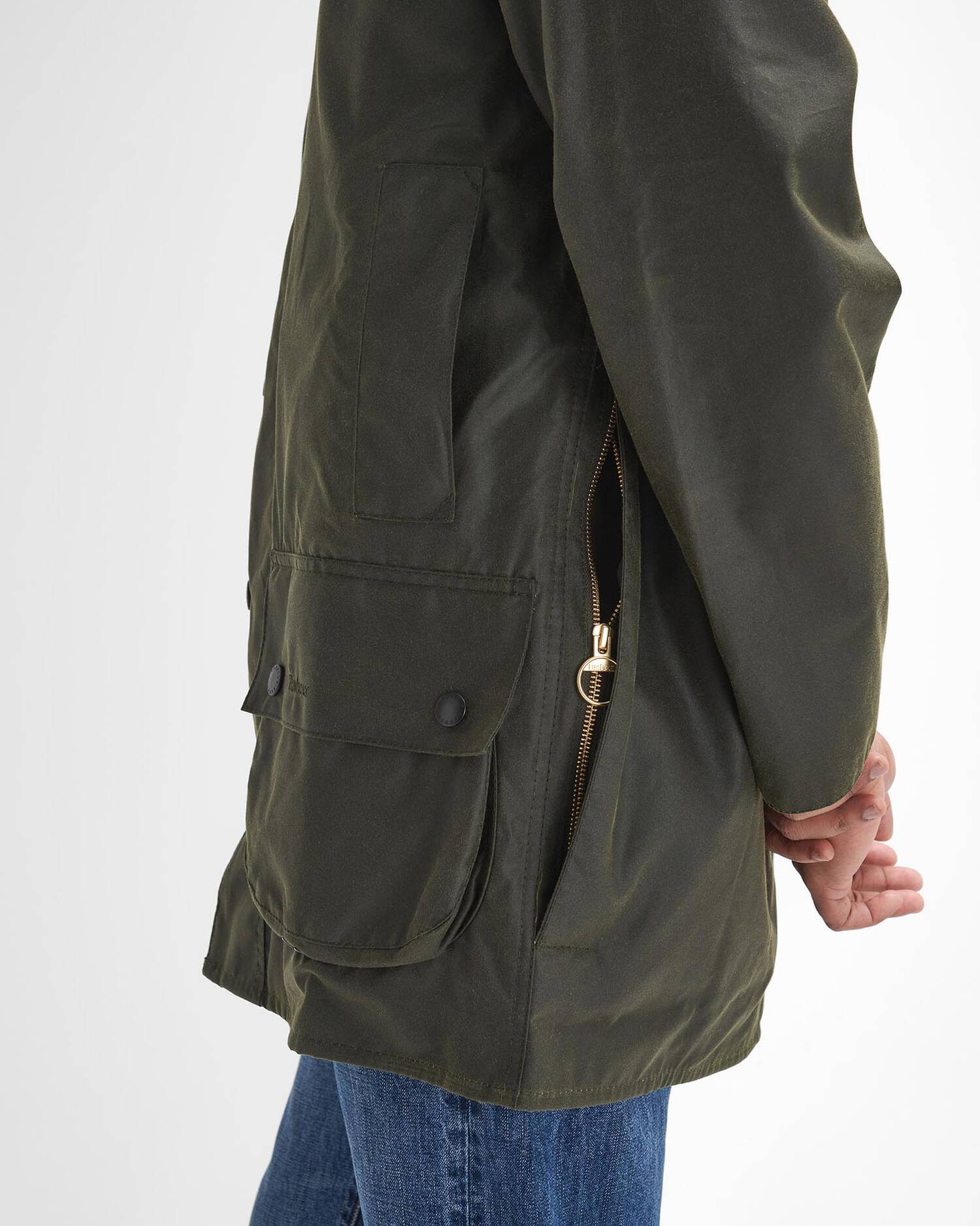 Barbour Beaufort Wax Jacket Archive Olive