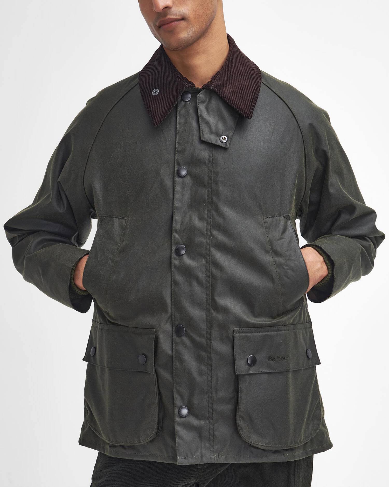 Barbour Classic Bedale Wax Jacket Olive