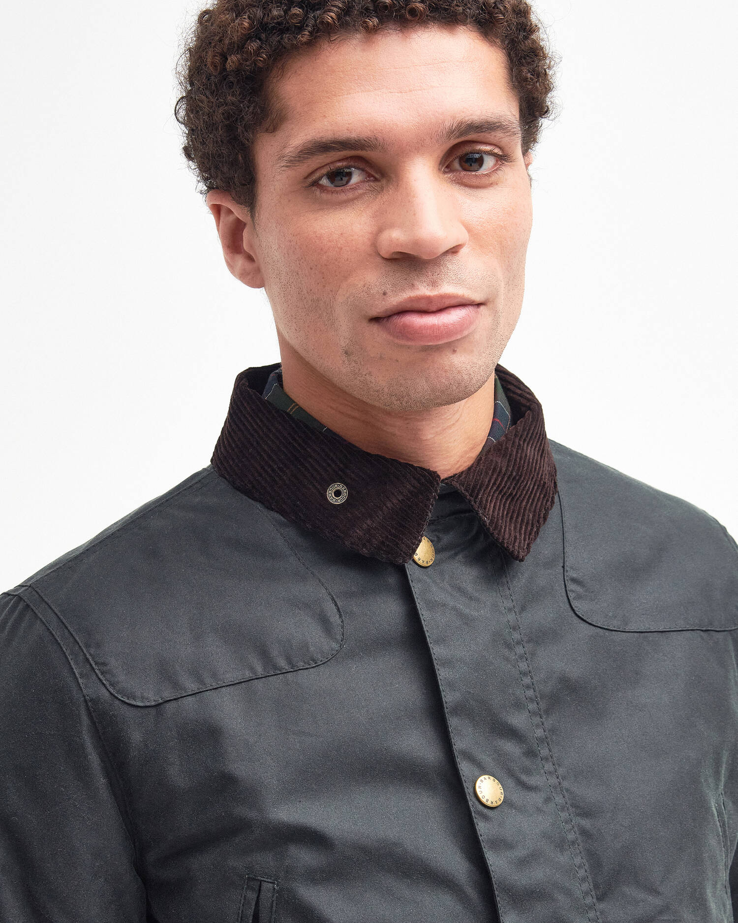 Barbour Reelin Wax Jacket Sage