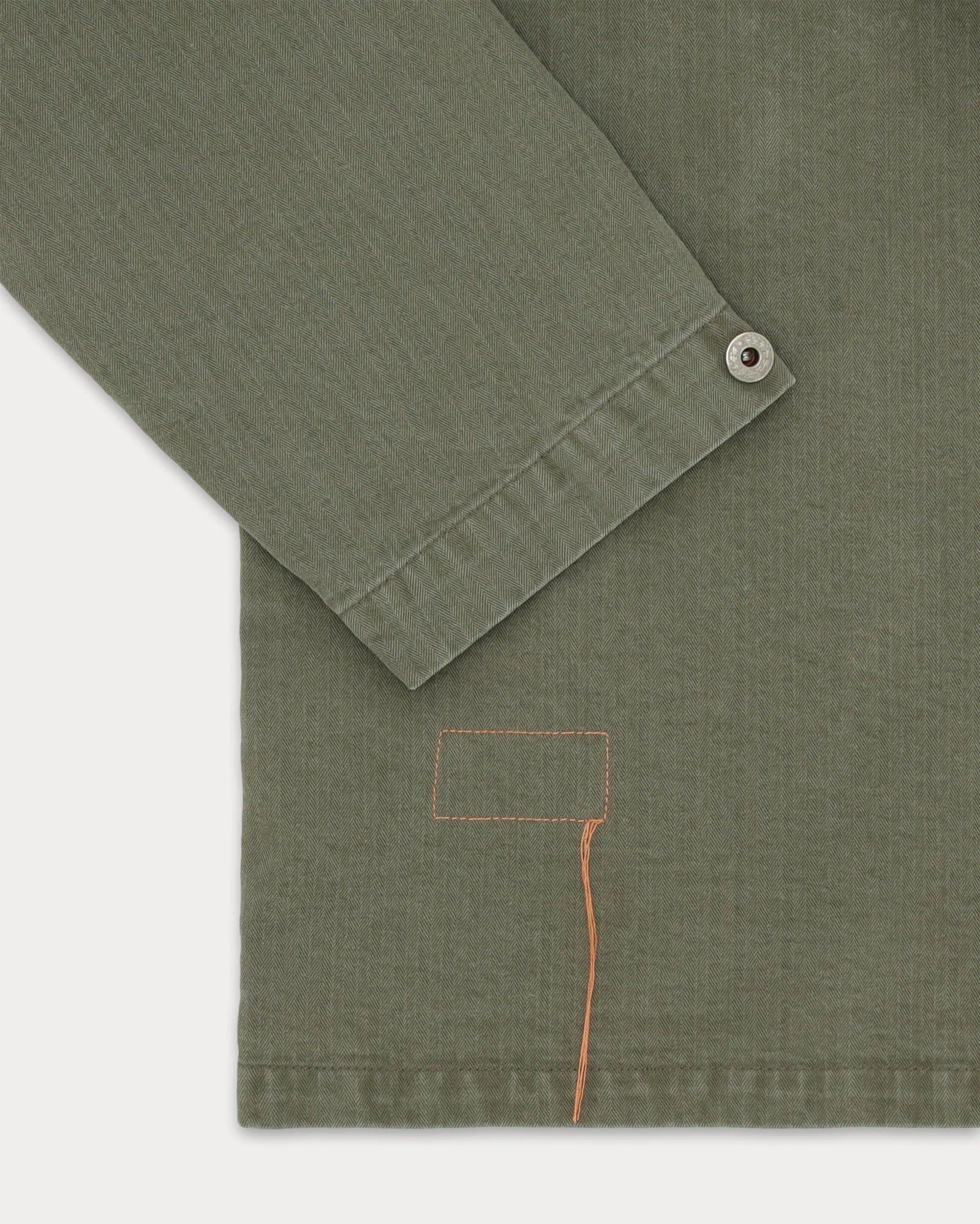 Fortela New Frog Herringbone Military Jacket Green