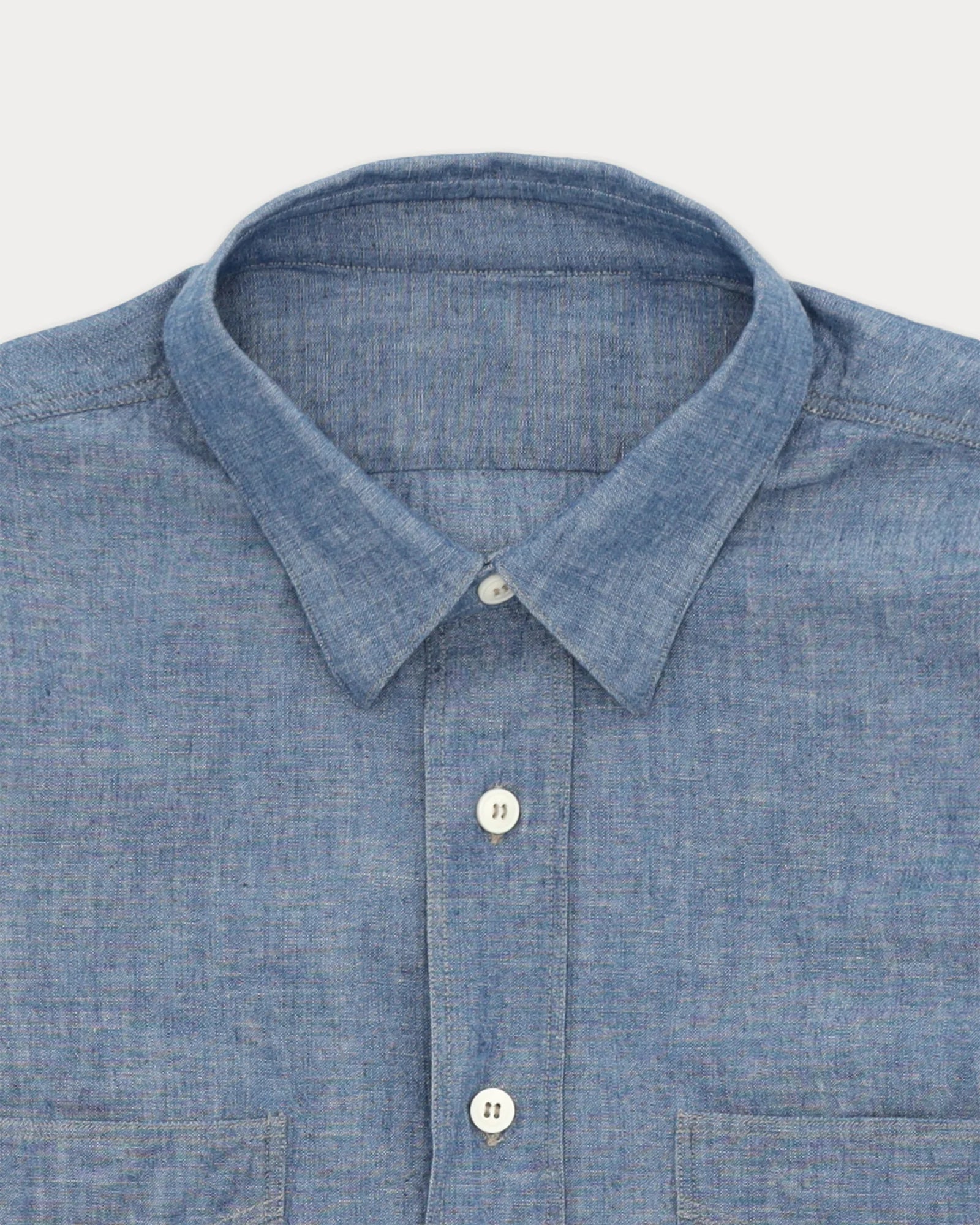 Fortela Osumi Chambray Shirt Sky