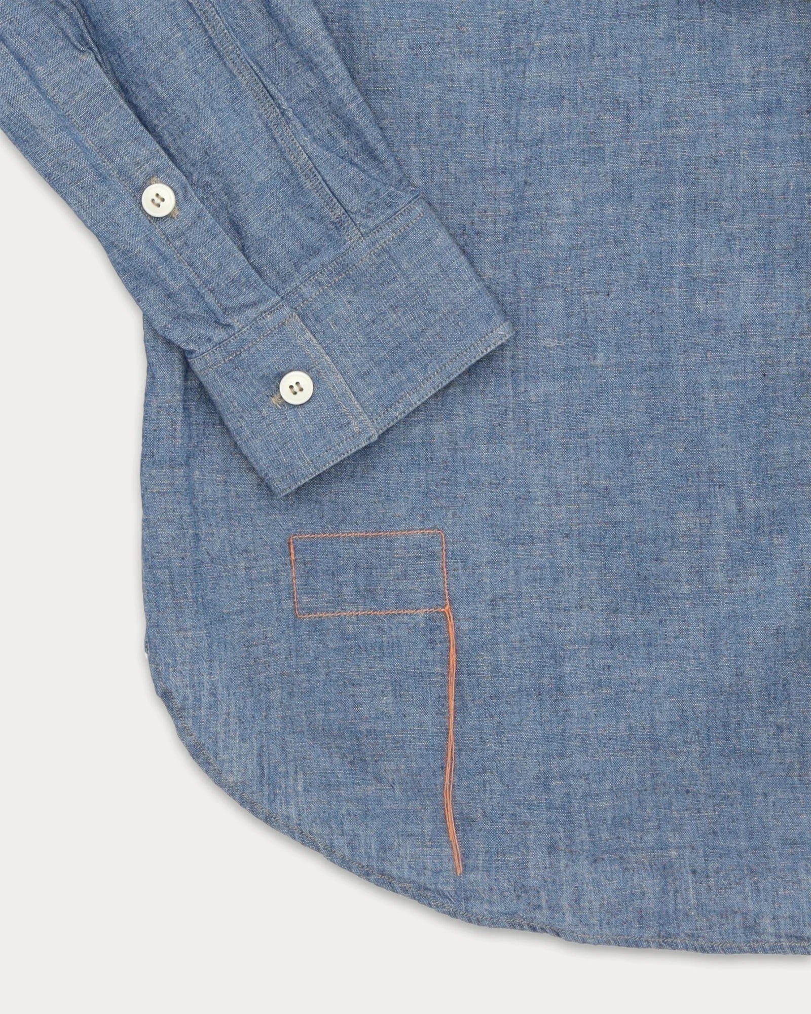 Fortela Osumi Chambray Shirt Sky