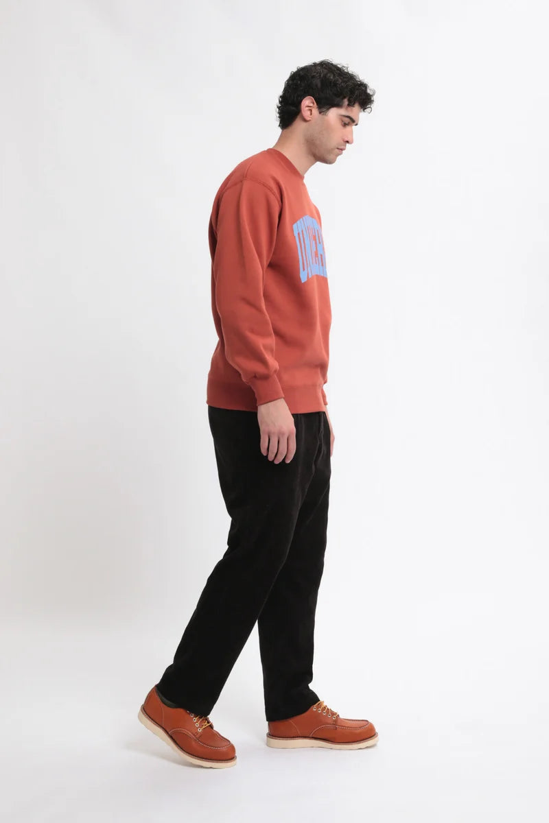 Universal Overall Corduroy Tuck Tapered Brown