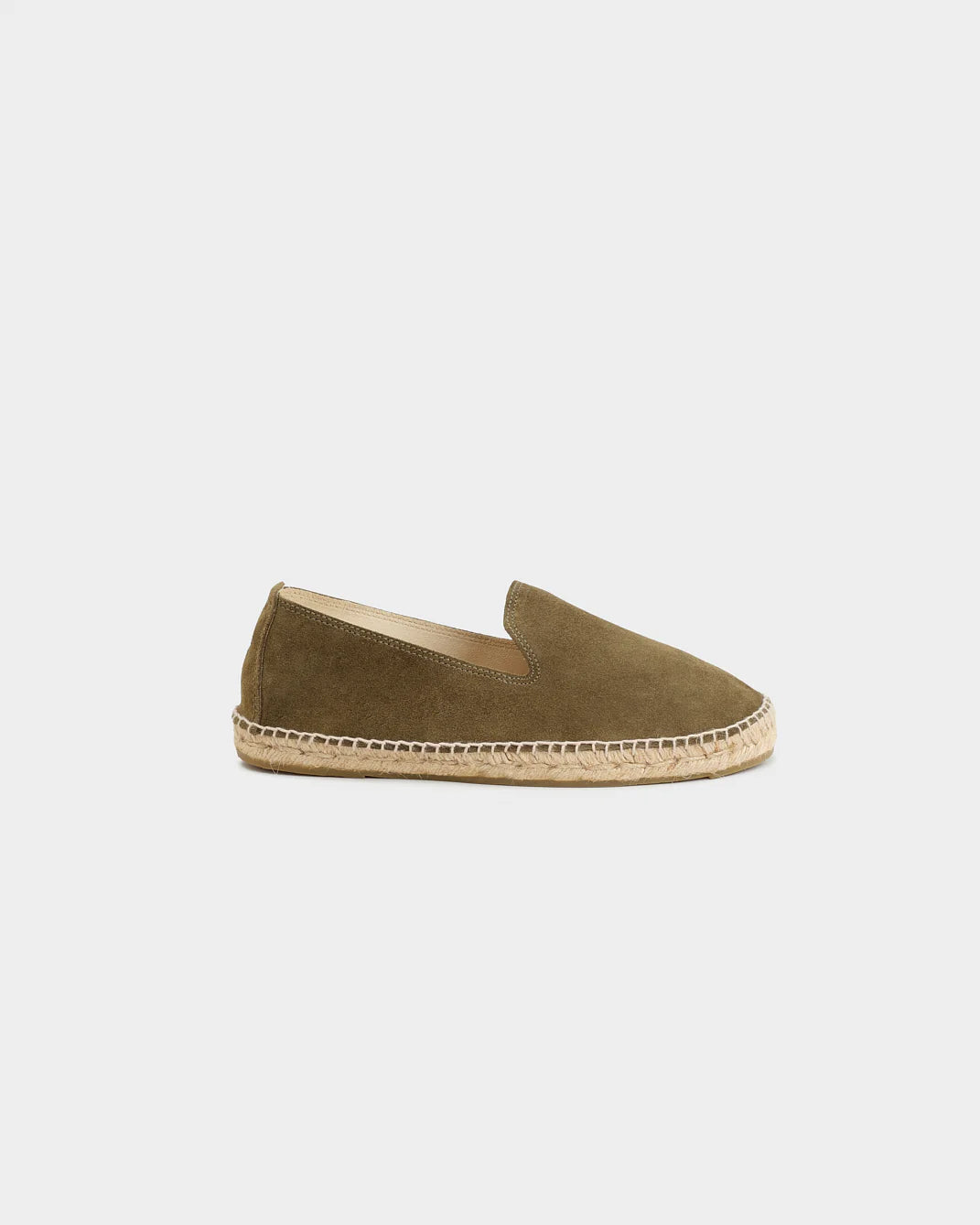 Manebì Suede Espadrilles Hamptons Olive