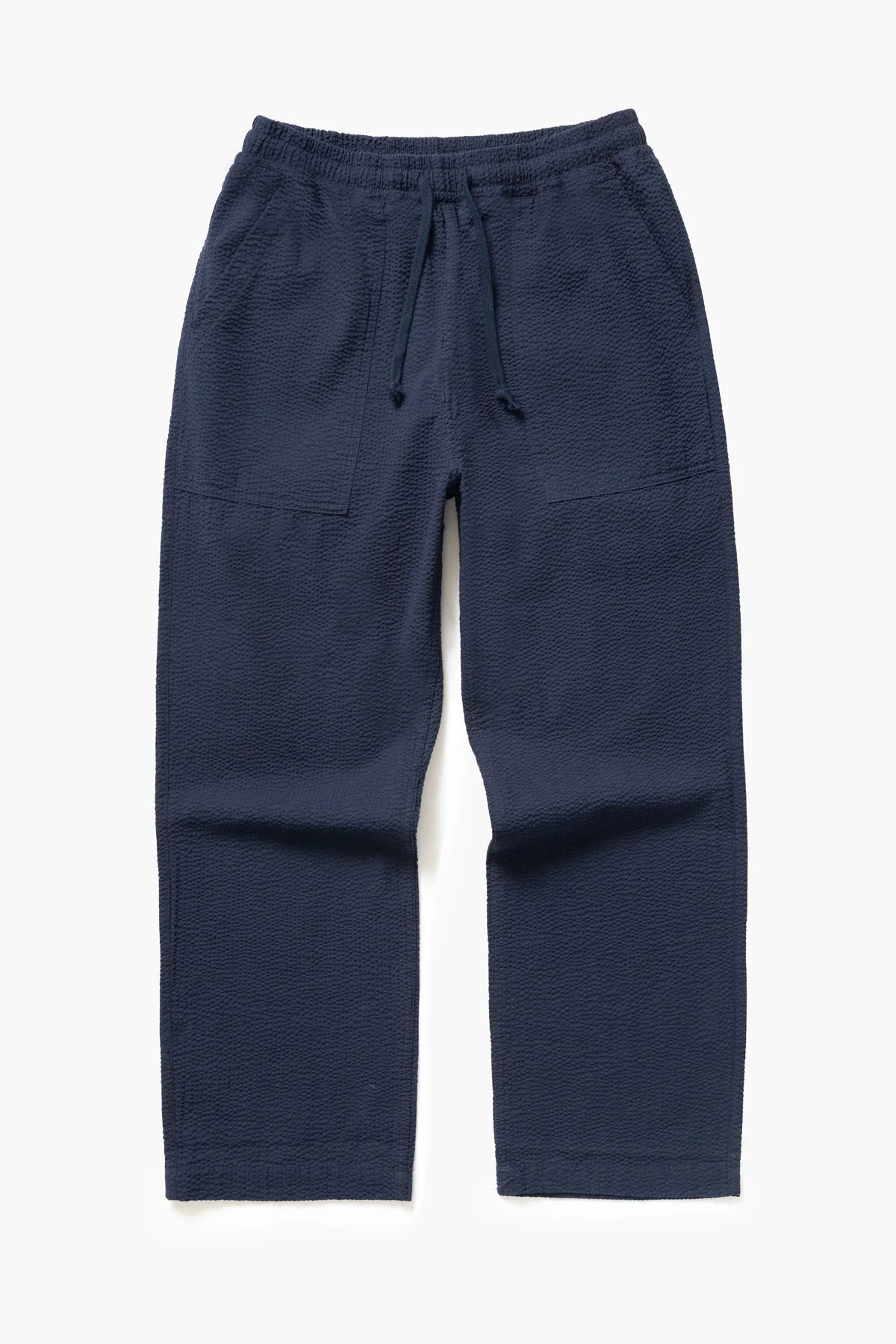 Service Works Seersucker Chef Pants Dark Navy
