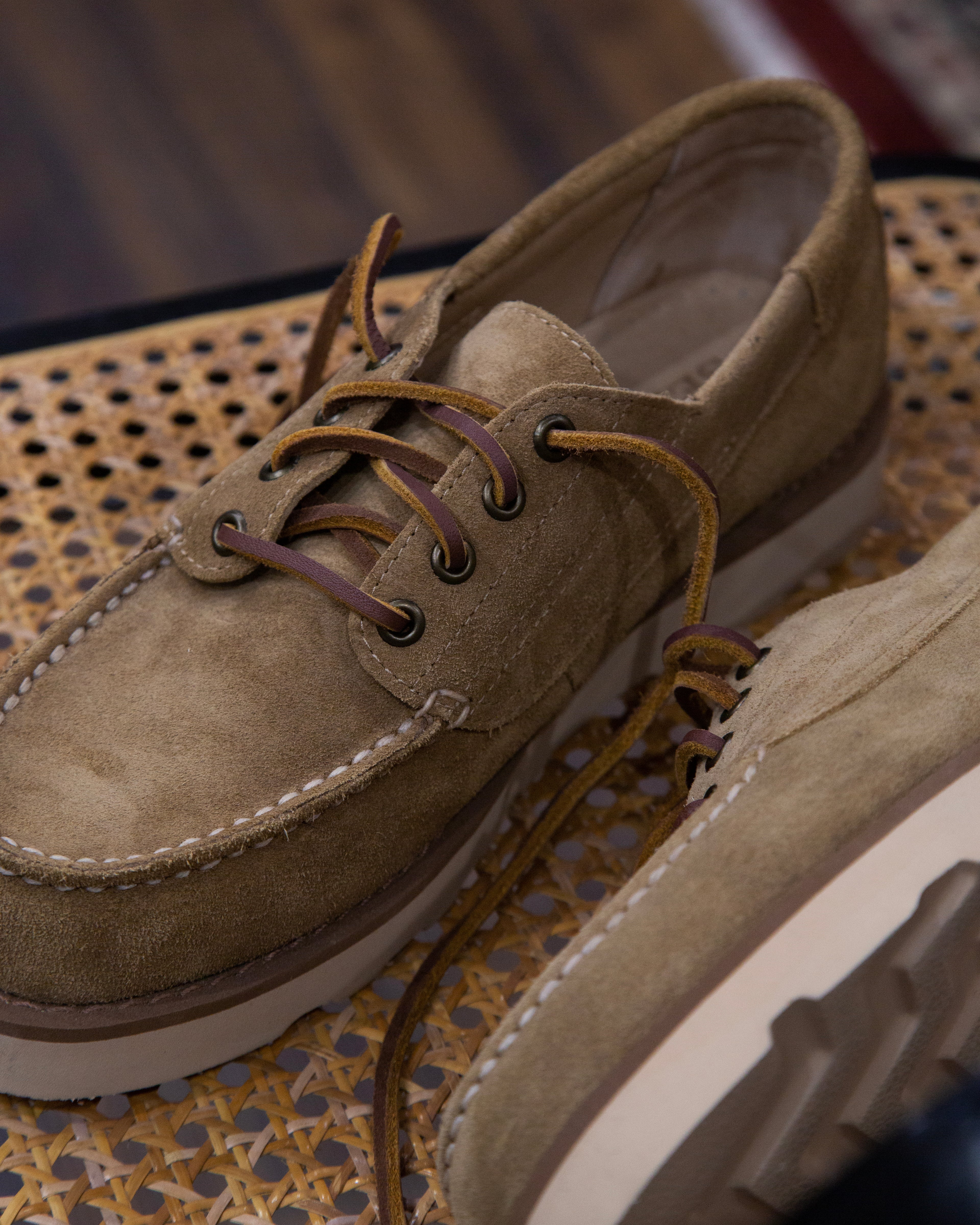 Sebago Askookfield Suede Beige Camel