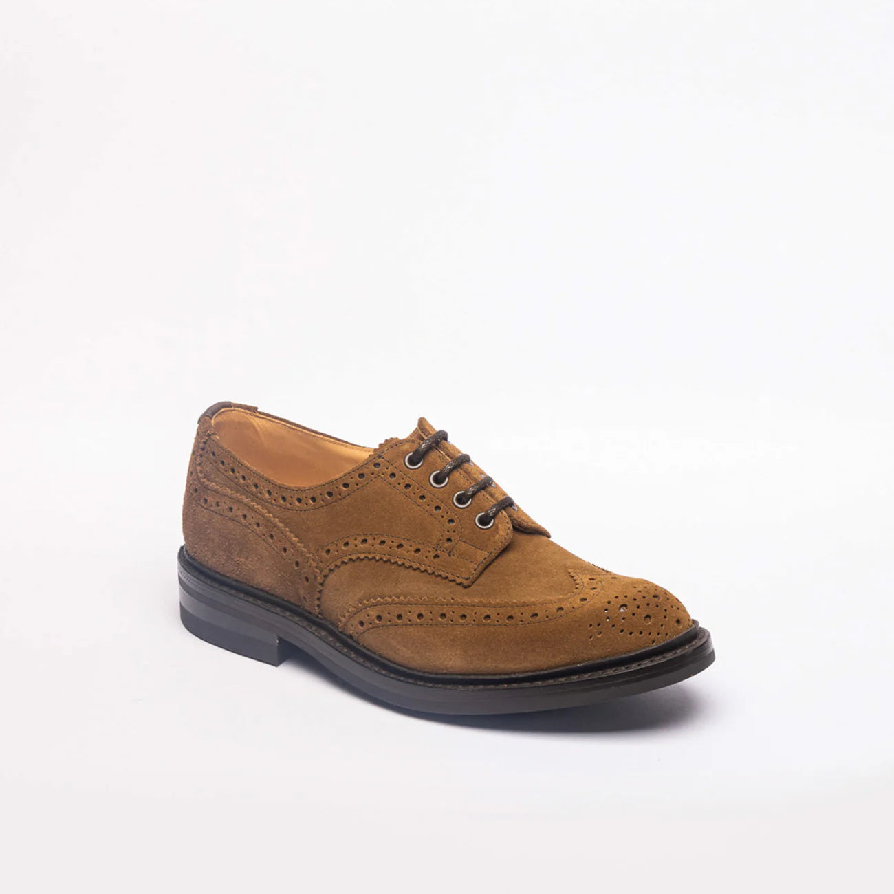 Tricker's Derby Snuff Repello Suede Brogues 5633/296