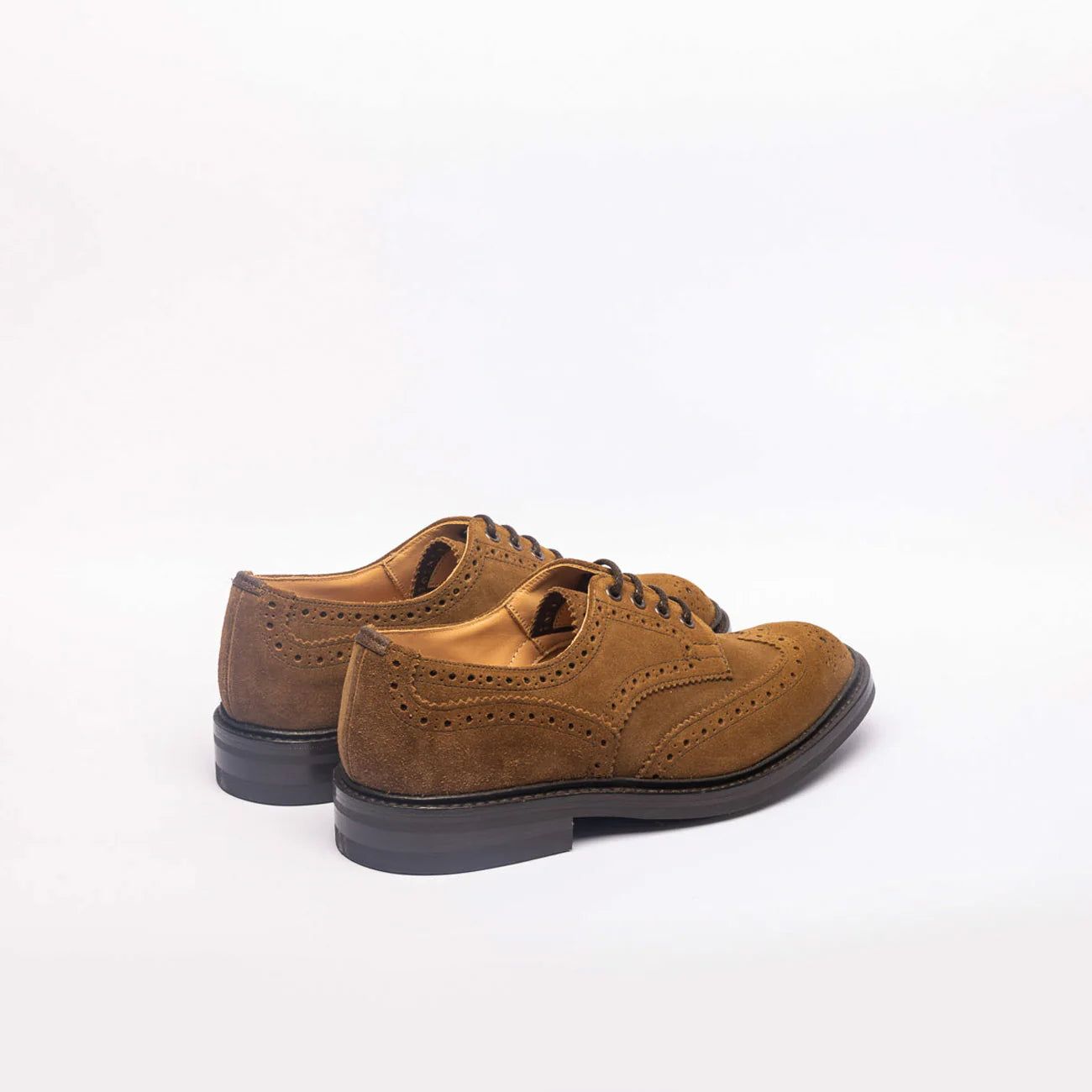 Tricker's Derby Snuff Repello Suede Brogues 5633/296