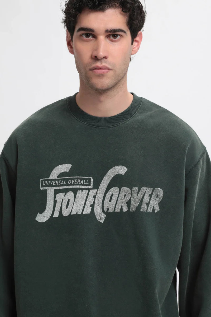 Universal Overall Stone Carver Chemical Sweat Olive