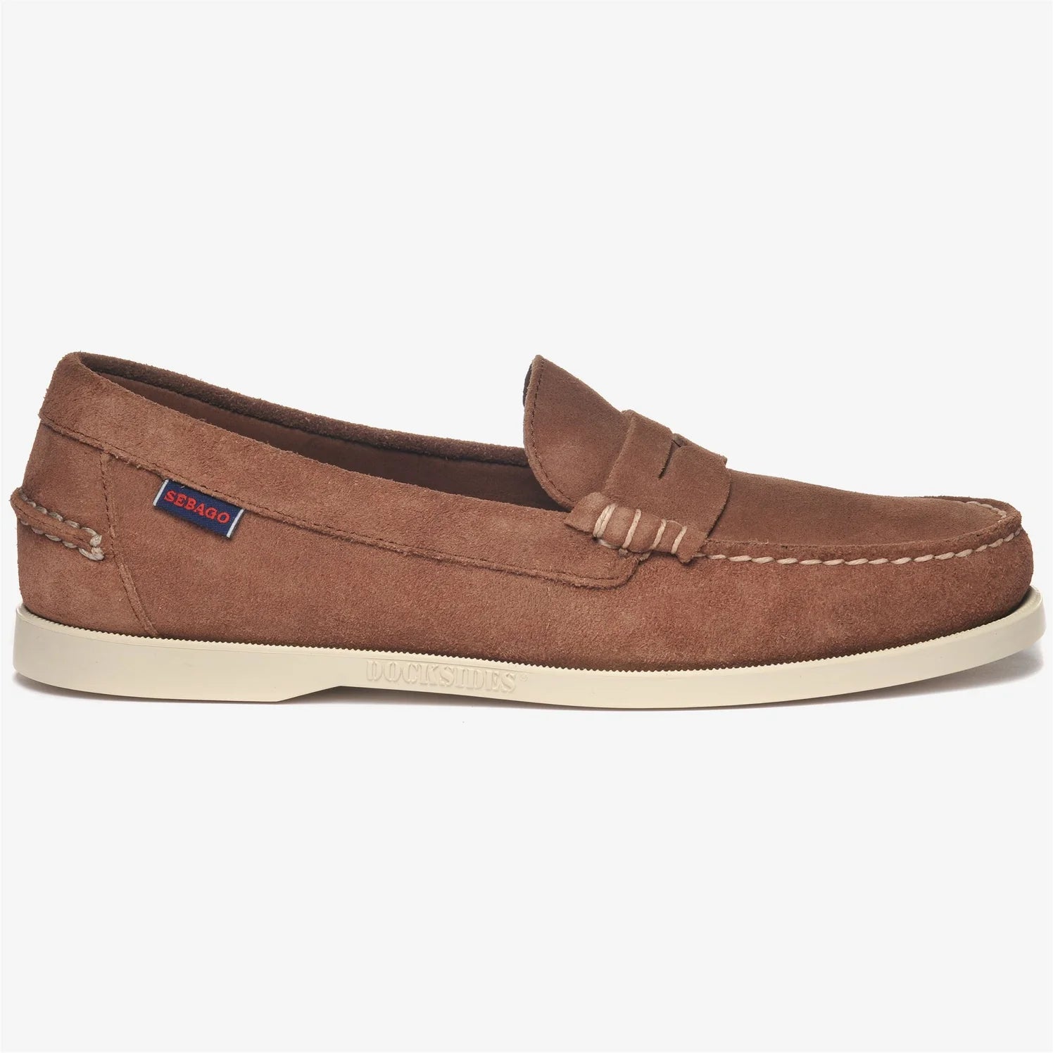 Sebago Docksides Dan Boat Flesh Out Dk Brown