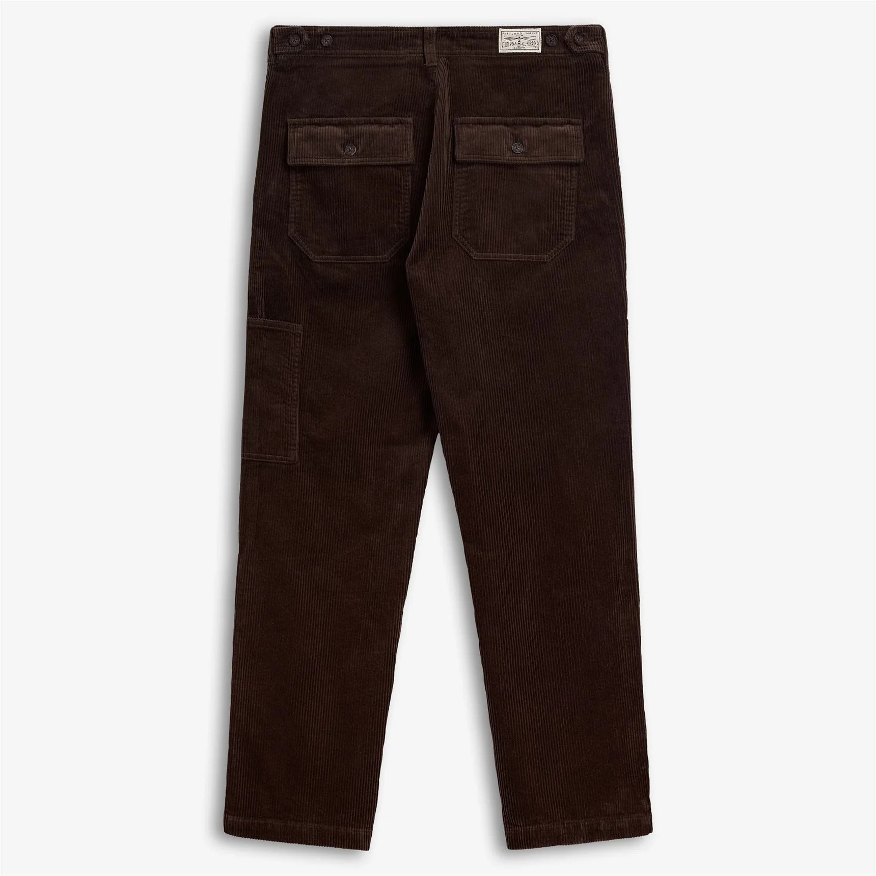 Sebago Milton Corduroy Brown Moro