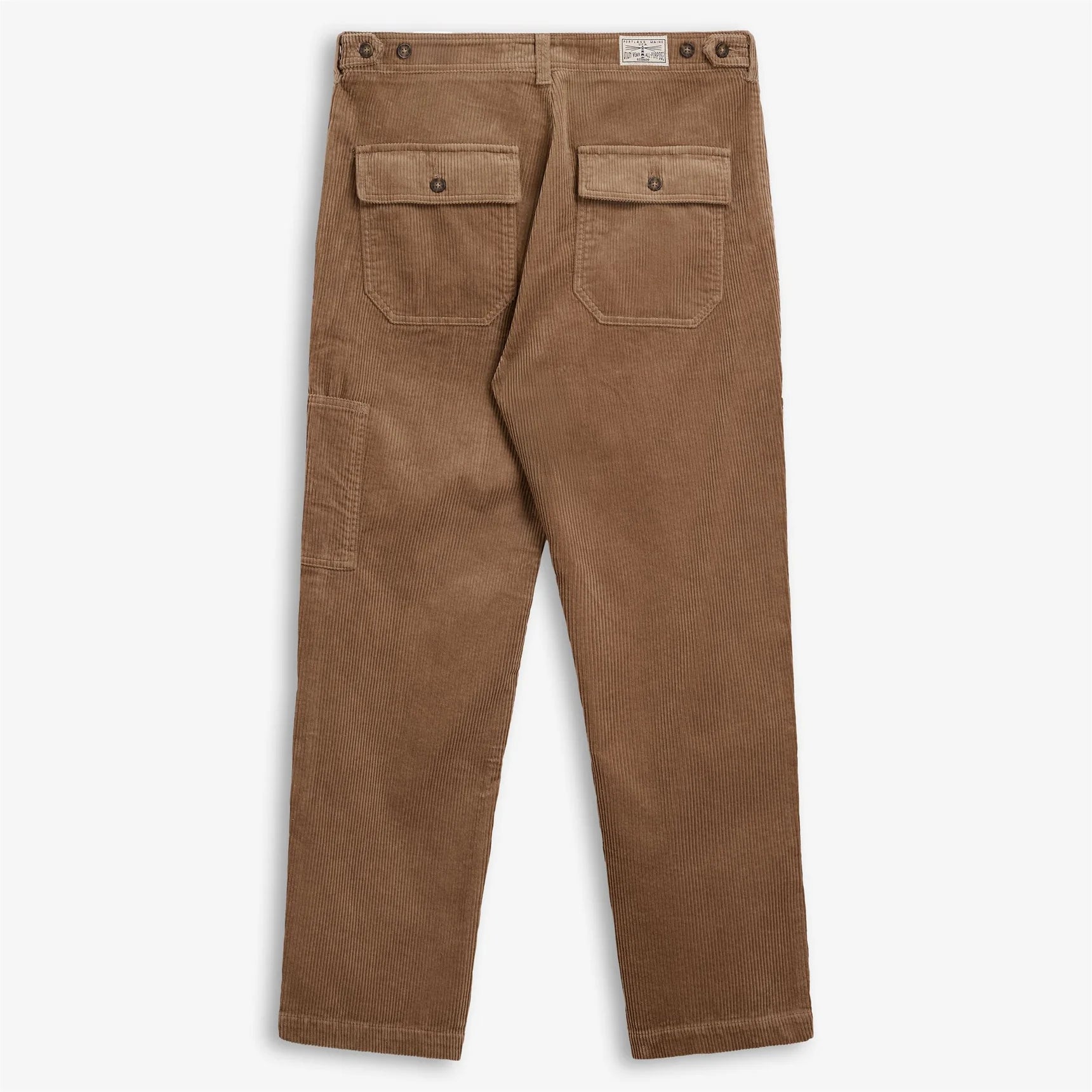 Sebago Milton Corduroy Brown Tanning