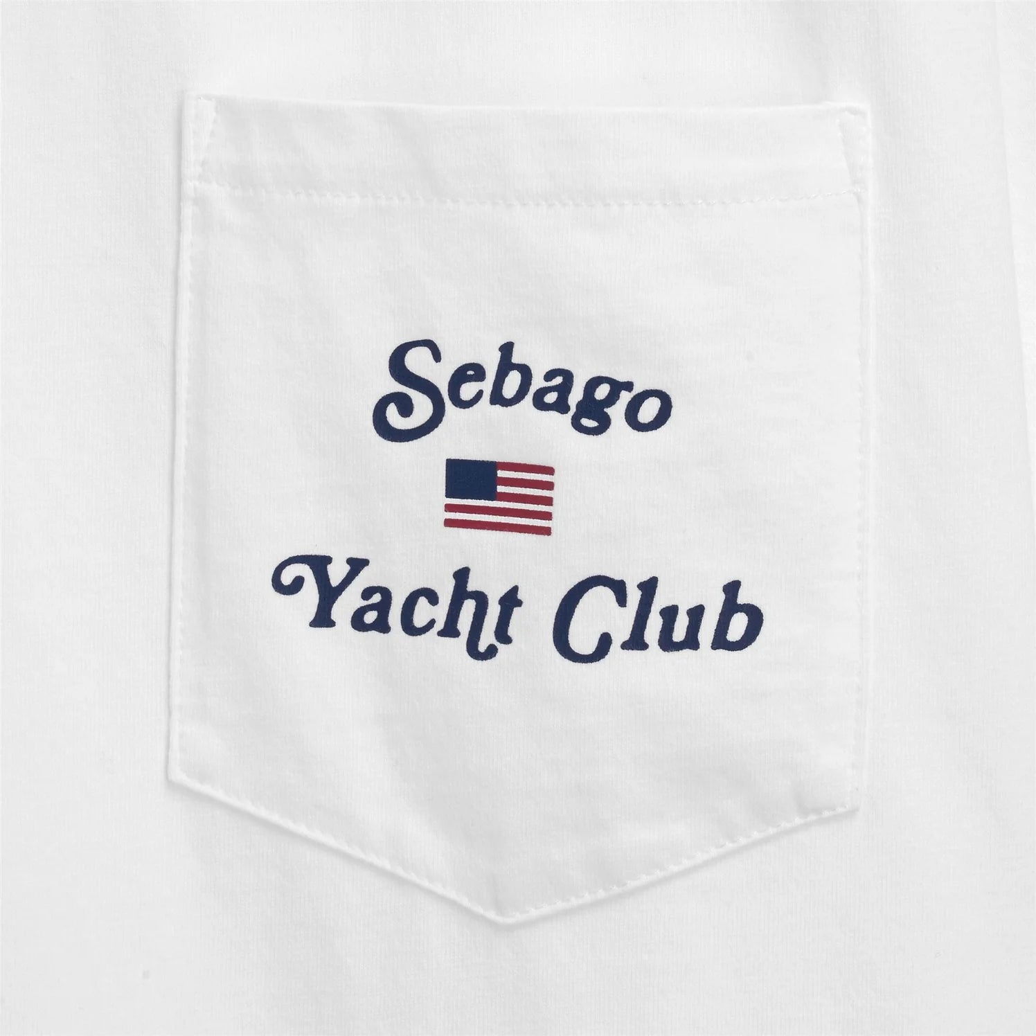 Sebago T-Shirt New Howland White