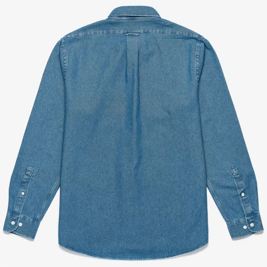 Sebago Camicia Mercer Blue Indigo