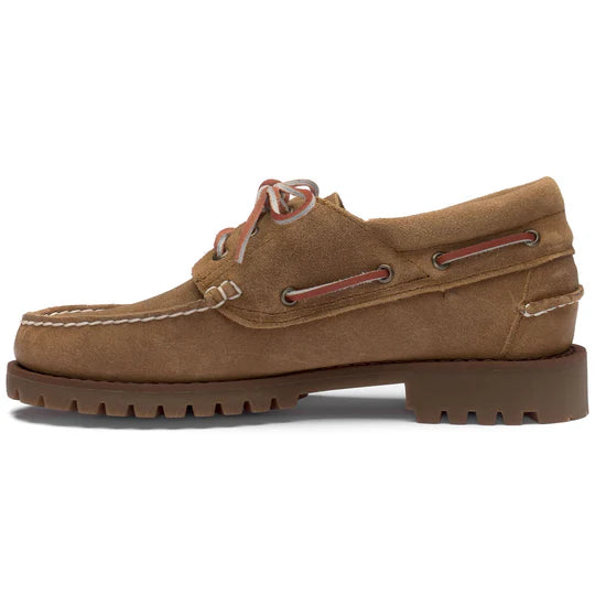 Sebago Acadia Suede Waxed Beige Camel