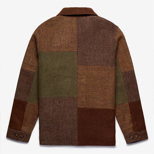 Sebago Dorr Patchwork Brown Multicolor Che