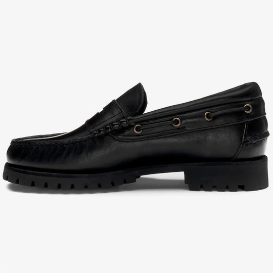 Sebago Acadia Mocassin Total Black