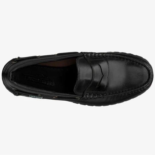 Sebago Acadia Mocassin Total Black