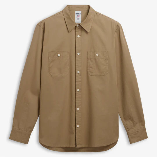 Sebago Camicia Molunkus Beige Laurel
