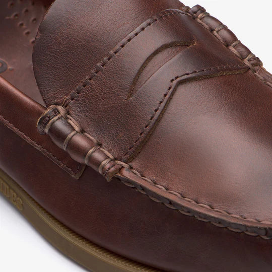 Sebago Docksides Dolphin Waxed Brown/Gum