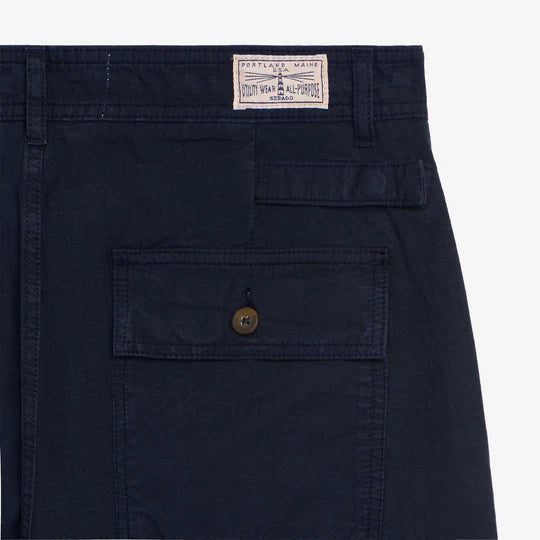 Sebago Fatigue Pant Ripstop Milton Blue Dk