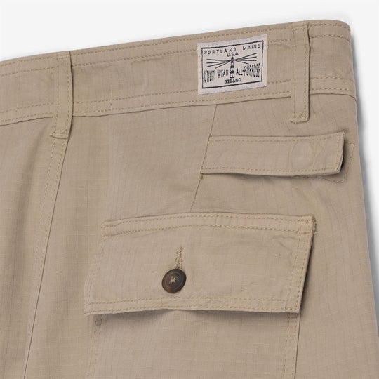 Sebago Fatigue Pant Ripstop Milton Beige Safari