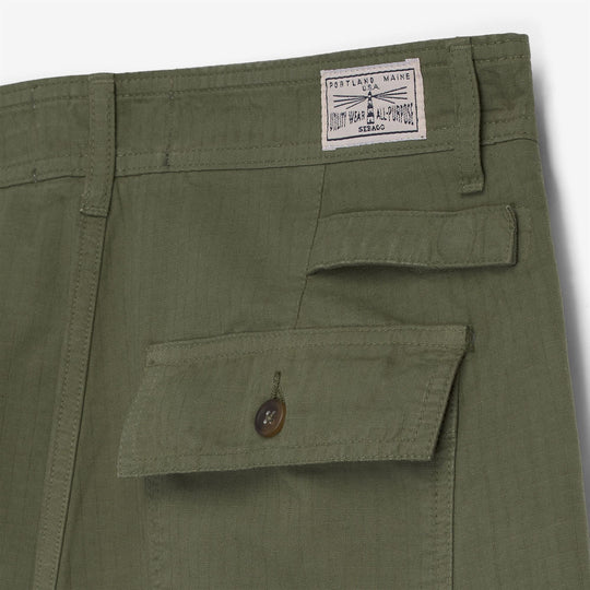 Sebago Fatigue Pant Ripstop Milton Green Loden
