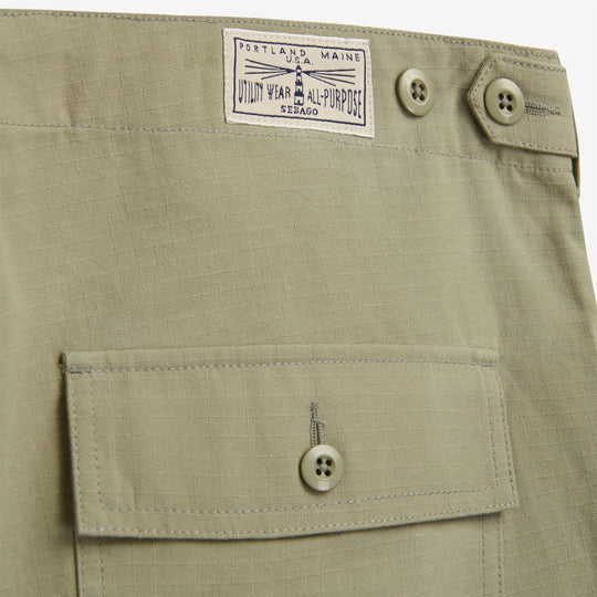 Sebago Milton SHort Green Fatigue
