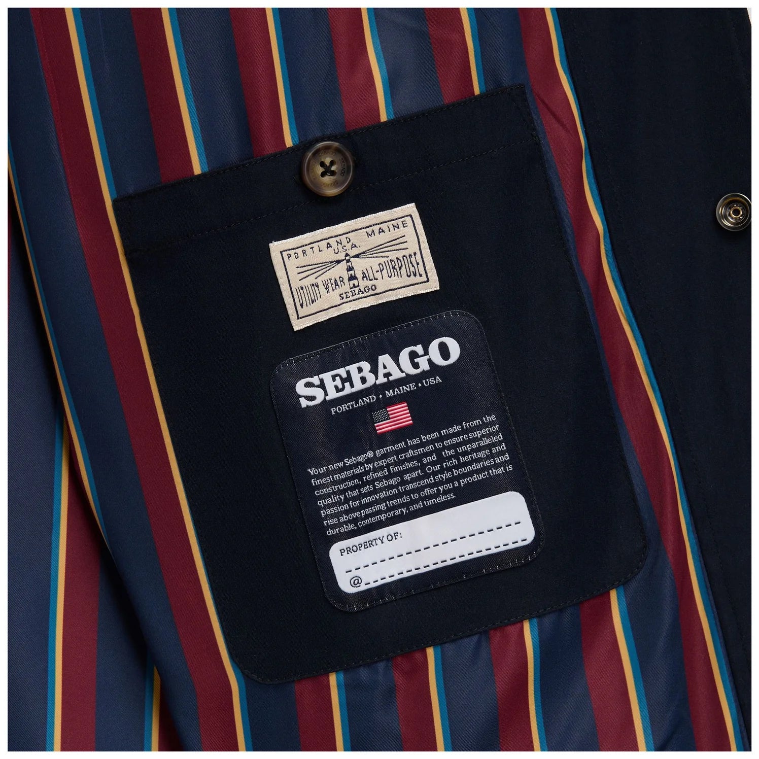 Sebago Tender Lined Blue Dk