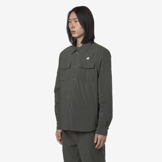 K-Way Umbert Plain Warm Green Blackish