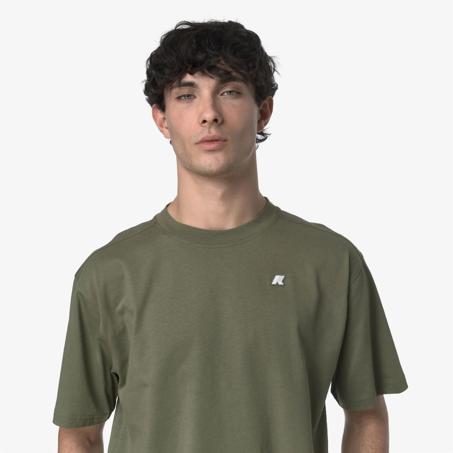 K-Way T-Shirt Solo Jersey Green Lichen